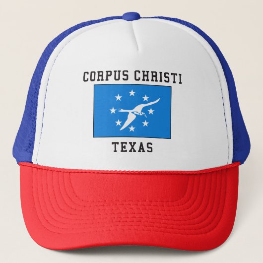 Corpus Christi, Texas Truckerkappe (Vorderseite)