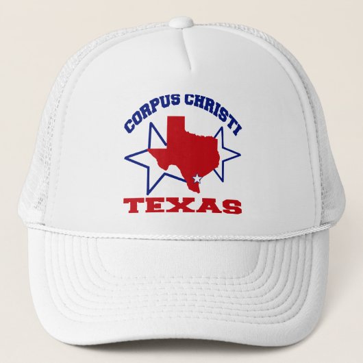 Corpus Christi, Texas Truckerkappe (Vorderseite)