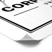 Corpus Christi Texas USA Travel City Map Poster (Ecke)