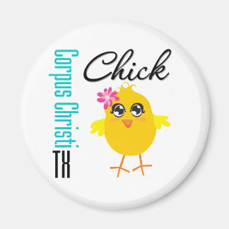 Corpus Christi TX Chick-1 Magnet