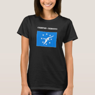 Corpus Christi USA Travel Texas Flag American T-Shirt