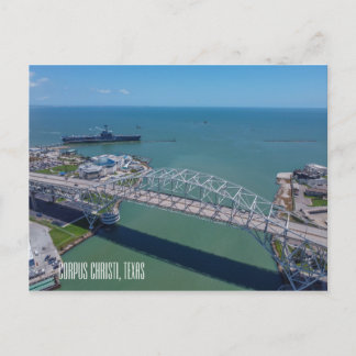 Corpus Christi USS Lexington Staat Aquarium Card Postkarte