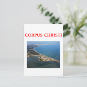 Corpus christie postkarte (Stehend Vorderseite)