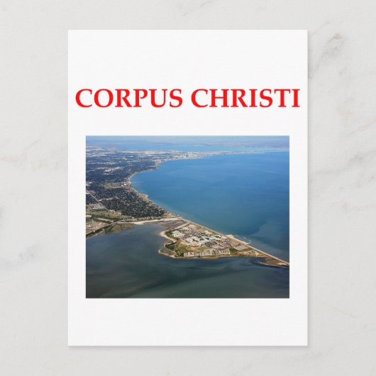 Corpus christie postkarte (Vorderseite)