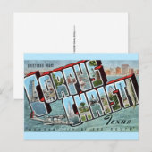 Corpus Christy TX Postkarte (Vorne/Hinten)