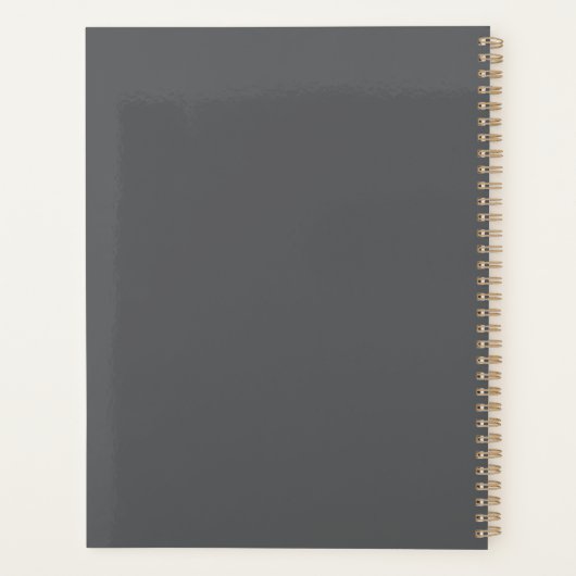 Corral at Sunset Planner Planer (Rückseite)