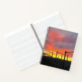 Corral at Sunset Spiral Notebook Notizblock (Innenseite)