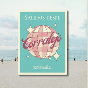 Corralejo Spanien Urlaub Retro Postkarte