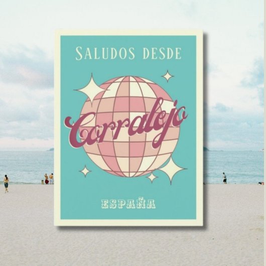Corralejo Spanien Urlaub Retro Postkarte