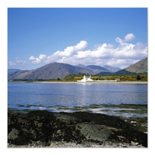 Corran Lighthouse Loch Linnhe Scotland Fotodruck (Vorne)