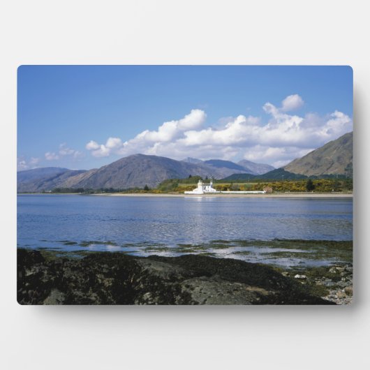Corran Lighthouse Loch Linnhe Scotland Fotoplatte (Vorderseite)
