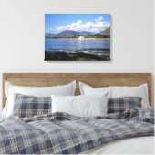 Corran Lighthouse Loch Linnhe Scotland Leinwanddruck (Insitu (Schlafzimmer))