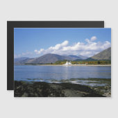Corran Lighthouse Loch Linnhe Scotland Magnetkarte (Vorne/Hinten)