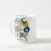Correa Familienwappen Kaffeetasse (Vorderseite Links)