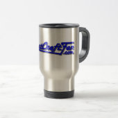CorrectCraftFan.com-Logo-Reise-Tasse Reisebecher (VorderseiteRechts)