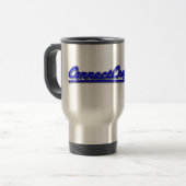 CorrectCraftFan.com-Logo-Reise-Tasse Reisebecher (Vorderseite Links)