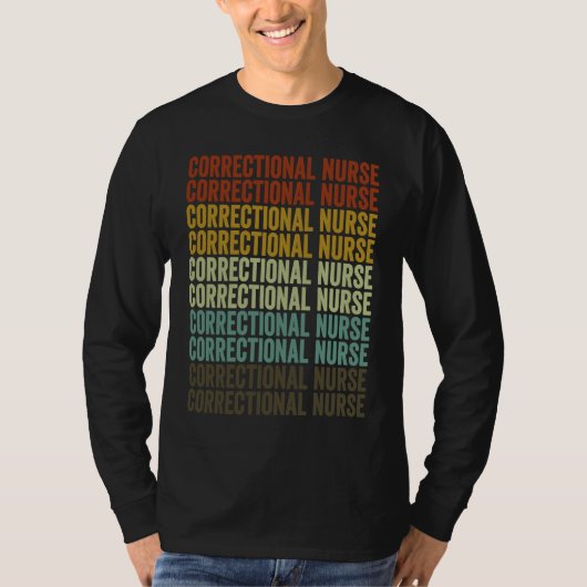 Correctional Nurse Correctional Officer Nurse T-Shirt (Vorderseite)