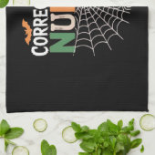 Correctional Nurse Halloween Pumpkin Classic T-Shi Geschirrtuch (Gefaltet)