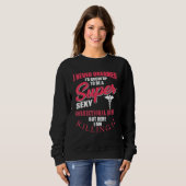 Correctional Nurse Outfit Prison Nurse RN Sweatshirt (Vorne ganz)