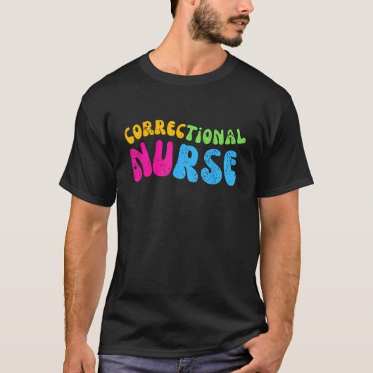 Correctional Nurse Work School  Team Squad  Women  T-Shirt (Vorderseite)