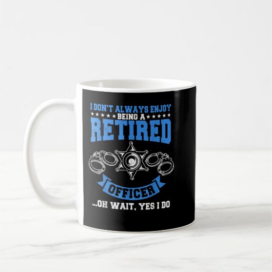 Correctional Officer Prison Retired Jail Police Re Kaffeetasse (Links)