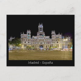 Correo de Madrid, España Postkarte
