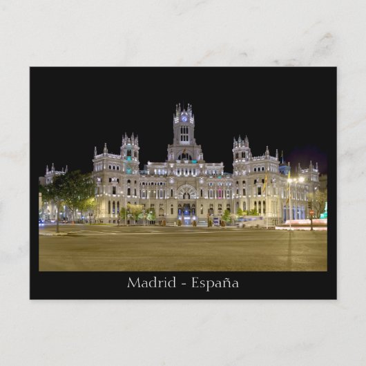 Correo de Madrid, España Postkarte (Vorderseite)