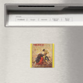 Corrida Mexico Vintag Painting Magnet (In Situ (Geschirrspüler))