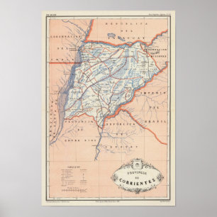 Corrientes, Argentinien Poster