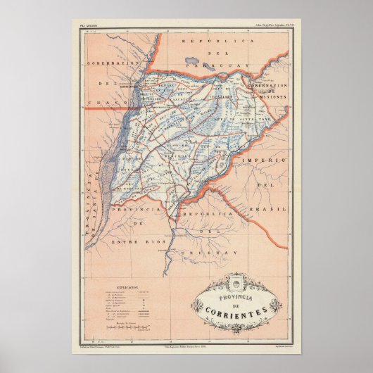 Corrientes, Argentinien Poster (Vorne)
