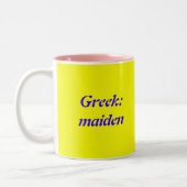Corrine Personalisiert Name Tasse (Links)