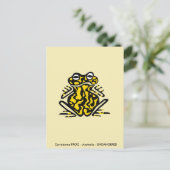 Corroboree FROG - Aussie wild life - Amphibian - Postkarte (Stehend Vorderseite)