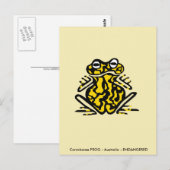 Corroboree FROG - Aussie wild life - Amphibian - Postkarte (Vorne/Hinten)
