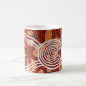 Corroboree II Aborigine Art Kaffeetasse (Mittel)