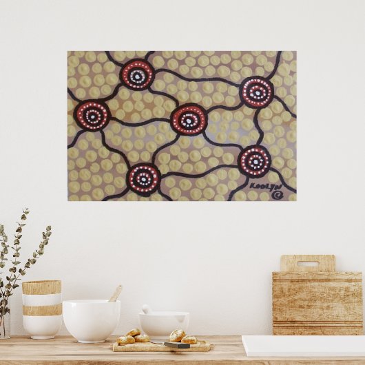 CORROBOREE POSTER (Küche)