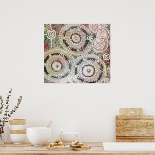 Corroboree Poster (Küche)