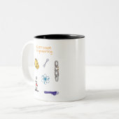 Corrosion engineer Chemical engineering Zweifarbige Tasse (Vorderseite Links)