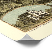 Corry, PA Panoramic Map - 1870 Poster (Ecke)