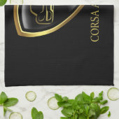 Corsa Amerika Kundgebungs-Tuch Geschirrtuch (Gefaltet)