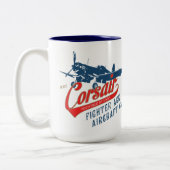 CORSAIR FIGHTER FLUGZEUG TASSE (Links)