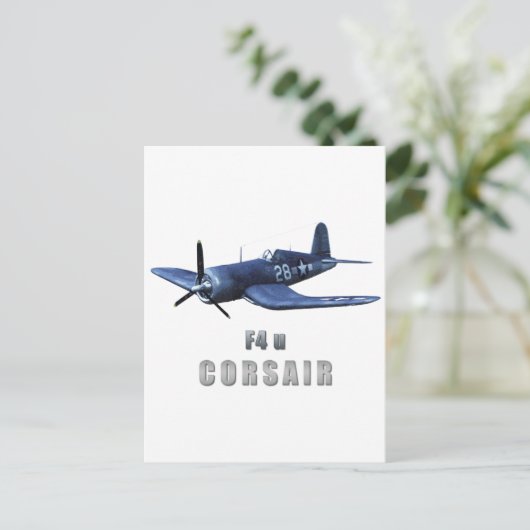 Corsair Postkarte (Stehend Vorderseite)