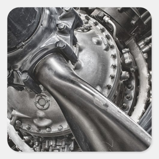 Corsair Quadratischer Aufkleber (Vorderseite)