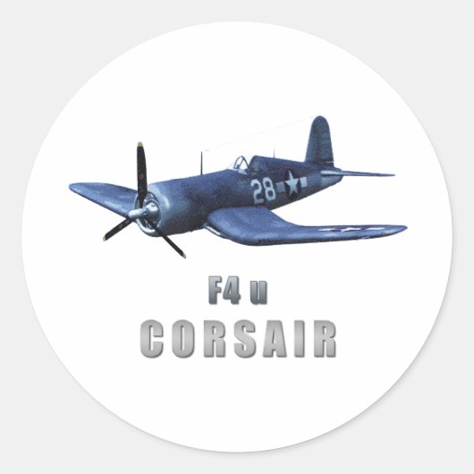 Corsair Runder Aufkleber (Vorderseite)