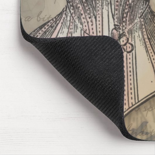 Corset Collage Mousepad (Ecke)