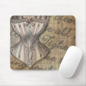Corset Collage Mousepad (Mit Mouse)