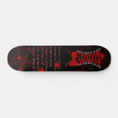 Corset Goth / Punk Skateboard (Horizontal)