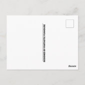 CORSET LADY POSTCARD POSTKARTE (Rückseite)