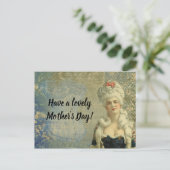 Corset Viktorianisch Lady Formal Abend Wear Postkarte (Stehend Vorderseite)