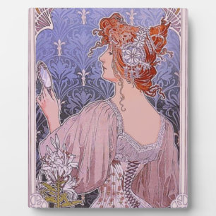 Corseted Woman Plaque Fotoplatte