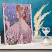 Corseted Woman Plaque Fotoplatte (Seite)